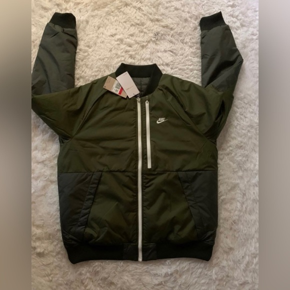 Men’s Nike Reversible Jacket Bomber - Picture 2 of 7